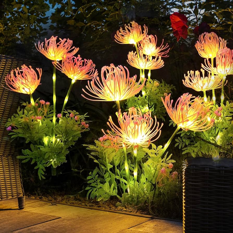Fortryllende Fe Blomster Lys (2-Pack) | Skanto