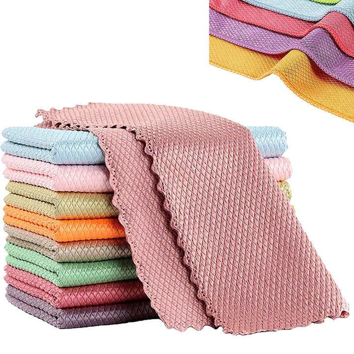 Fiskeskala Mikrofiber Poleringsrengjøringsklut | Skanto