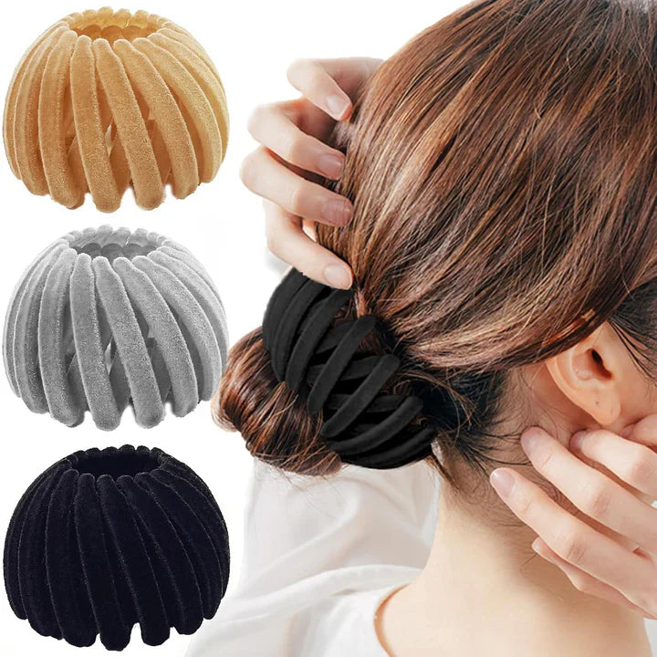 Skanto | Elegant fuglereir hårklipp – 3-delers sett