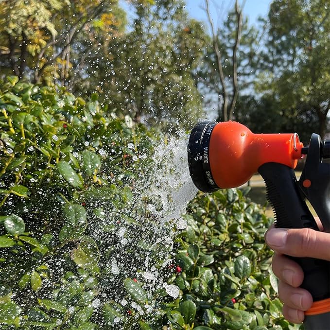 Skanto | Hageslangepistol med 7 funksjoner – Fleksibel vanningdysse for hageplanter