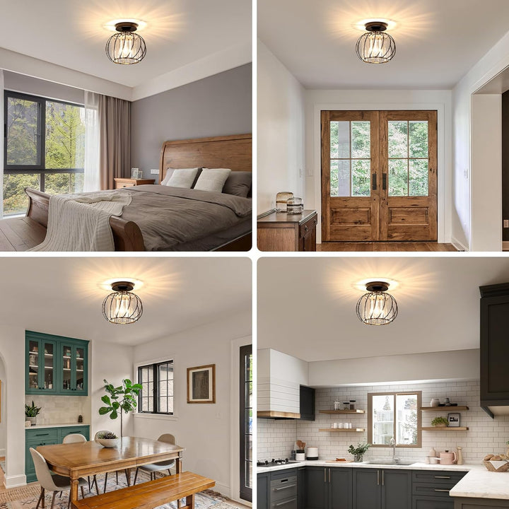Glass Ceiling Light | Skanto