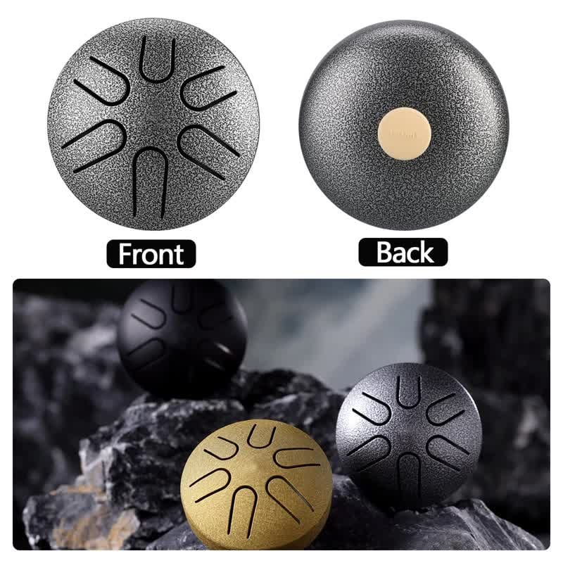 Skanto | Buddha Stones Mini Stål Tunge Tromme