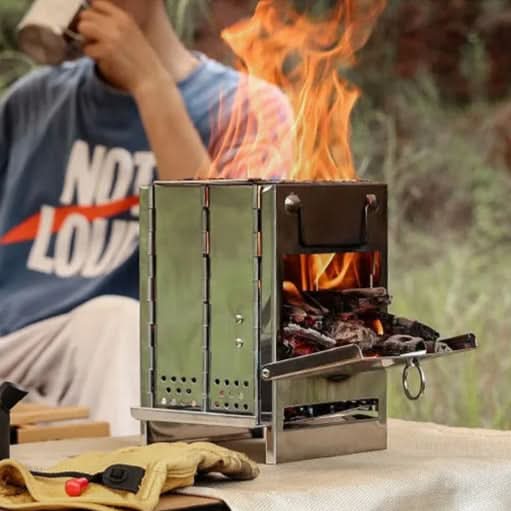 Skanto | Lettvekts rustfritt stål grill
