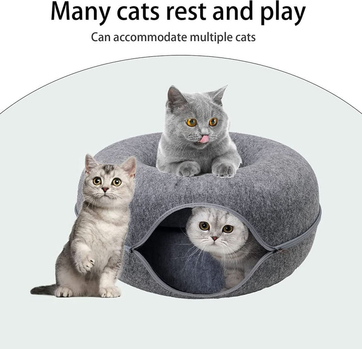 Skanto | PURRFECT DEN – Luksus Kattunnel med Sovehule & Lekegøy