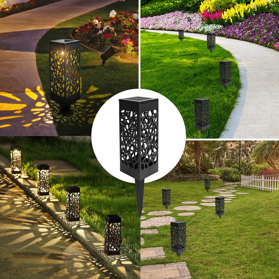 12X Solar Lights LED Sti Lys Hage Belysning | Skanto