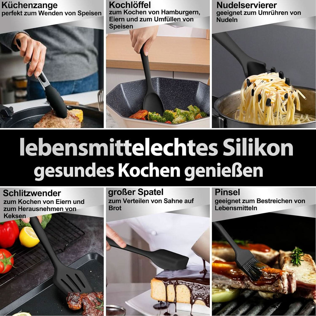 Skanto | KitchenPro - Silikon Kjøkkenredskapssett