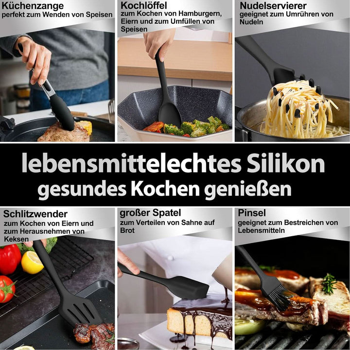 Skanto | KitchenPro - Silikon Kjøkkenredskapssett
