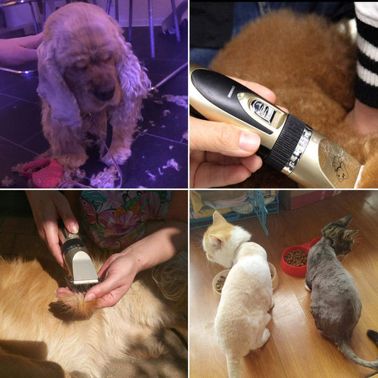 Norvo | Profesjonell Oppladbar Katt- og Hundeklipper