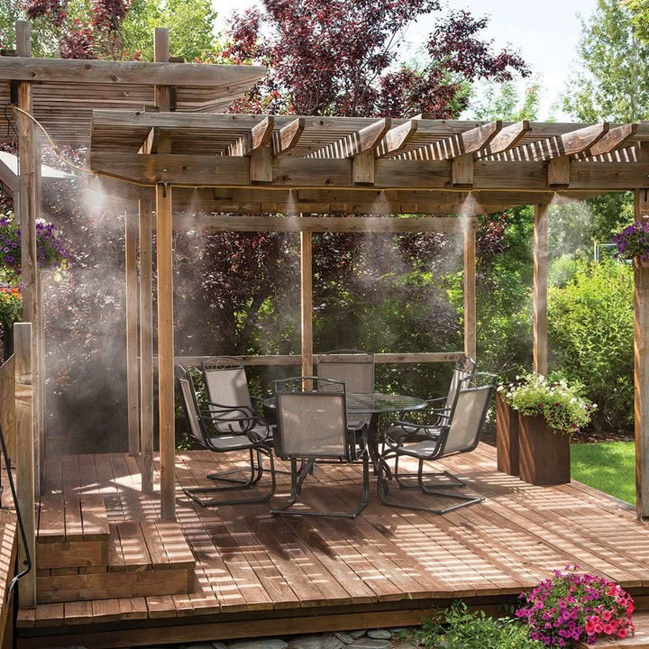 Skanto | FreshBreeze Sett – Kjølende Vanning System for Hage & Terrasse
