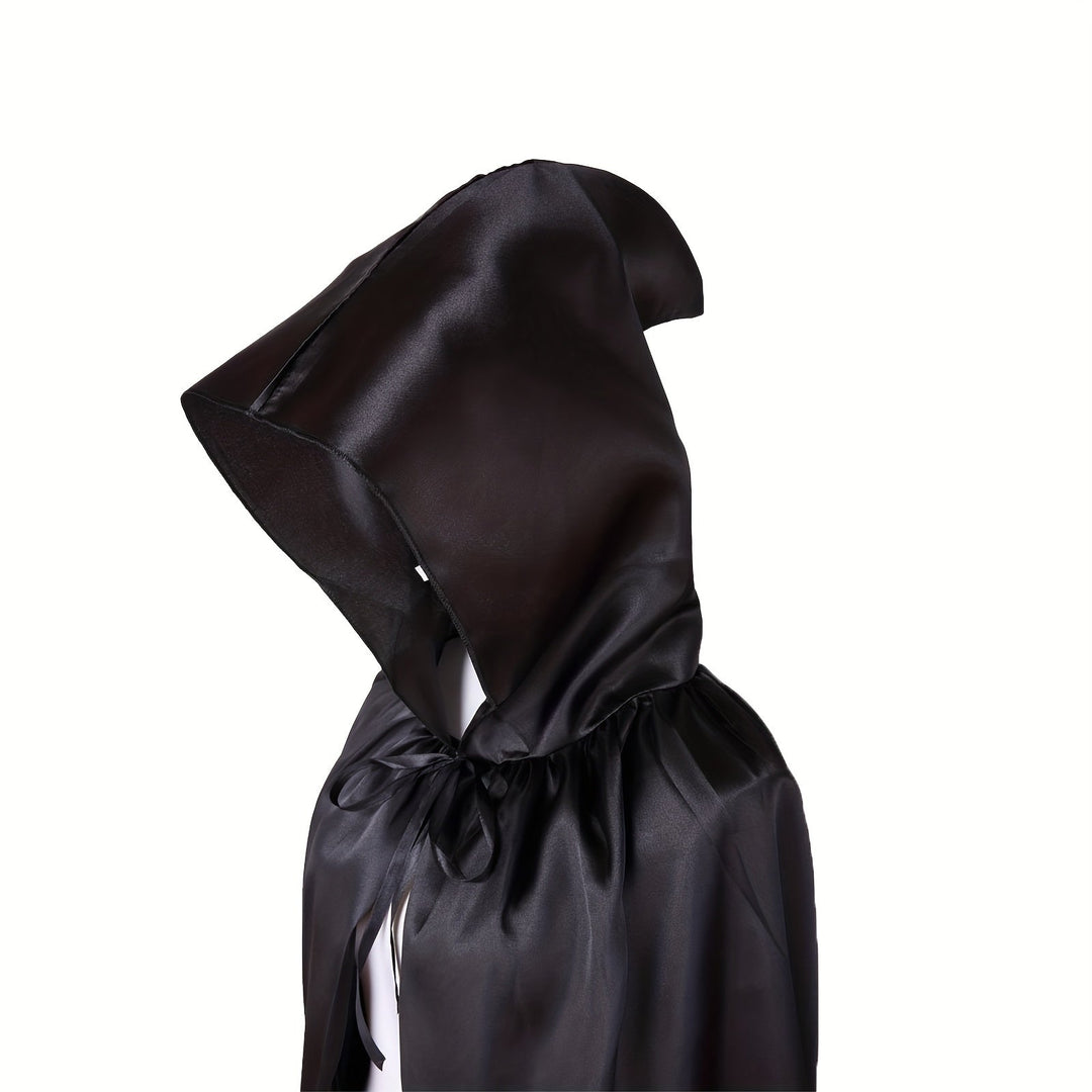 Skanto | Unisex Lang Hette Halloween Kostyme Kappe | Elegant Vintage