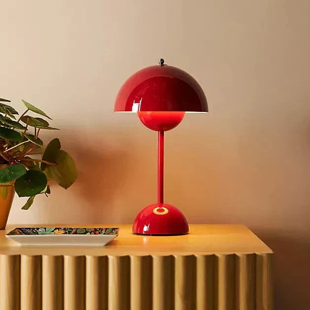 Skanto | SolarFlare LED-bordlampe – Dimmbar stemningslys for stue og soverom | Moderne og energibesparende