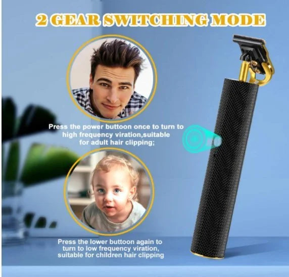 Trådløs Zero Gapped Trimmer Hårklipper