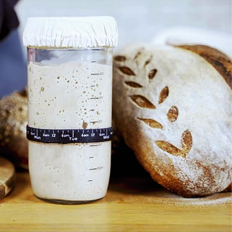 CraftRise Surdeigsstarter Kit — Mester endelig perfekt surdeig uten anstrengelse og lag håndlagde brød uten bekymringer! | Skanto
