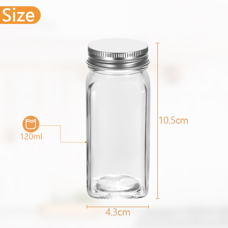 Flip Top Kryddesky Container 12 Stykker | Skanto