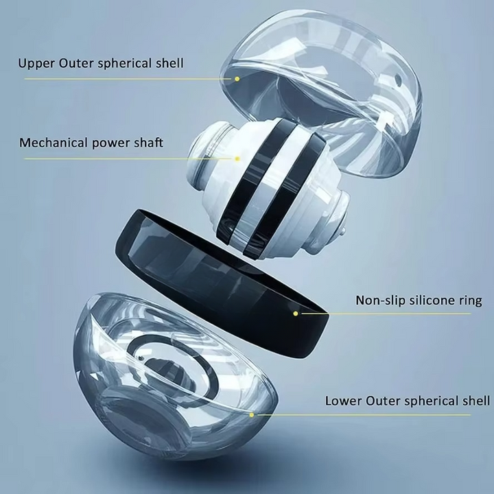 Skanto | Auto Start Gyro Ball Håndledds- og Underarmstrener Grepsstyrketrening