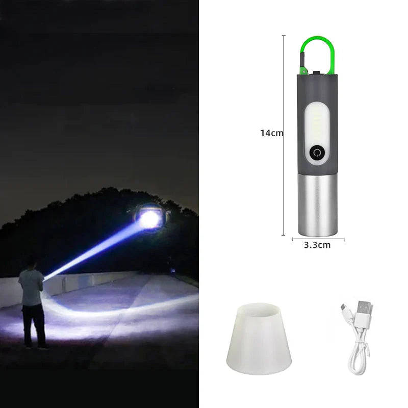 Skanto | Multifunksjons LED Lommelykt