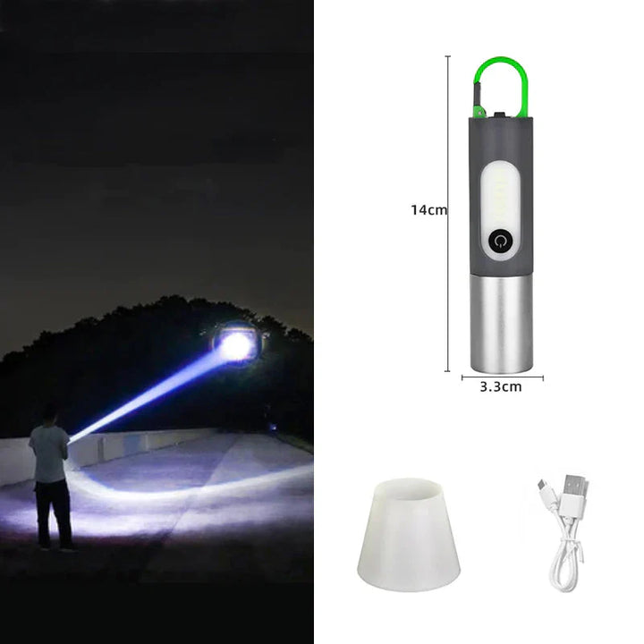 Skanto | Multifunksjons LED Lommelykt