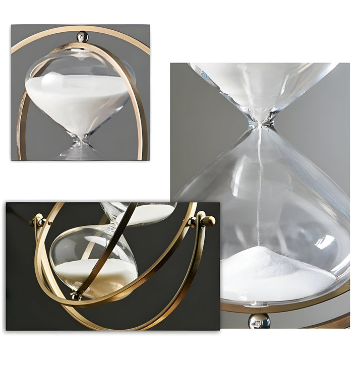 GracefulTime Klok - Luksus Timeglass med Timeglass | Skanto