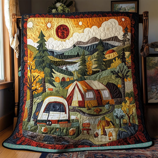 Norvo | Camping i Skogen Quilt