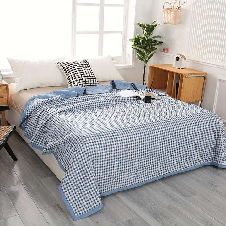 Elegant Preppy Rutete Sommerteppe for Kule Netter | Skanto