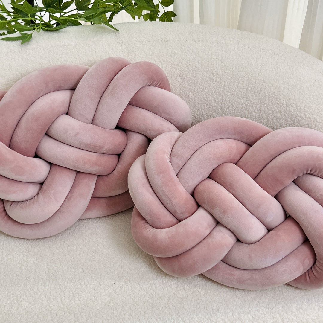 CozyPlush Set med 2 Plush Dekorative Puter – Myk Eleganse for Ditt Hjem Skanto
