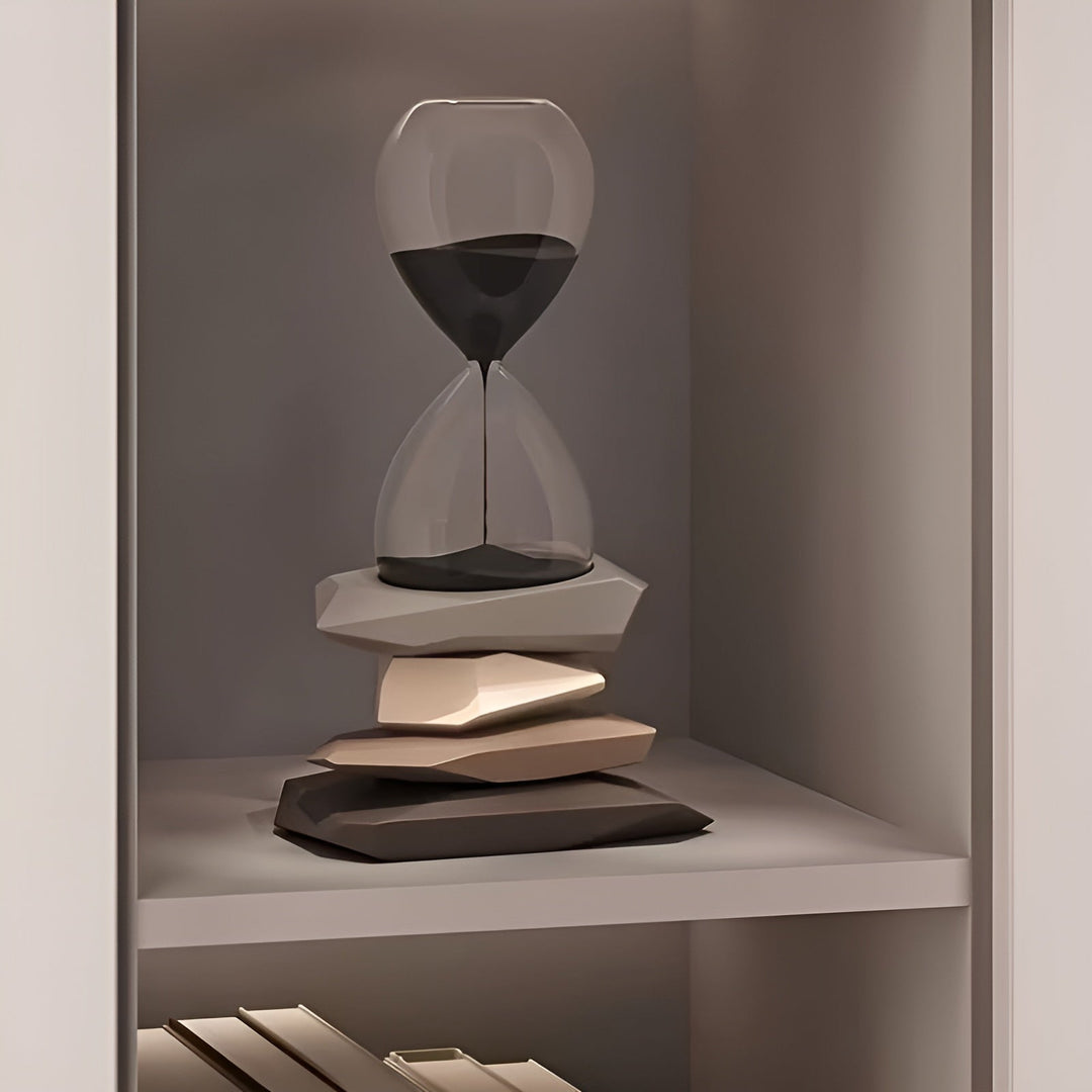 Minimalistisk timeglass – tidløst og dekorativt | Perfekt for stue og kontor
