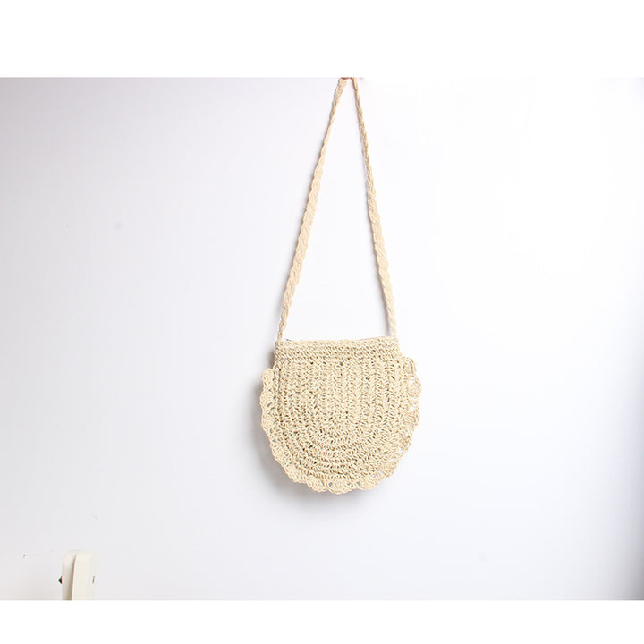 Handmade shoulder bag with cutout design Skanto