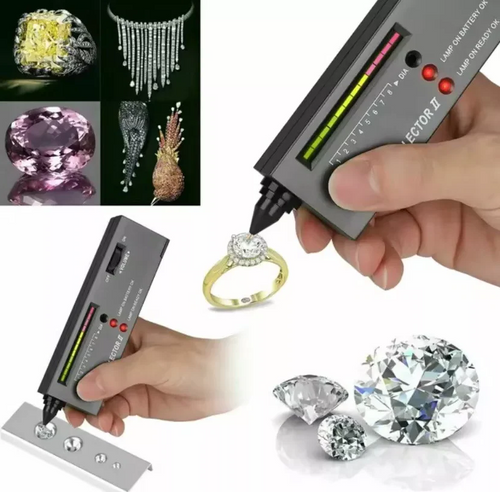 Skanto | Diamant Tester - Høy Nøyaktighet Smykker Diamant Tester for Nybegynner og Ekspert