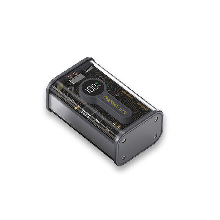 Skanto | Transparent Mecha Vind Super Kapasitet Power Bank (10000mah)