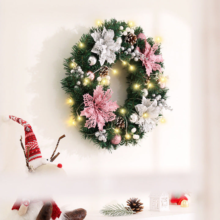 Skanto | Julepyntet Krans - 30CM, 40CM, 50CM