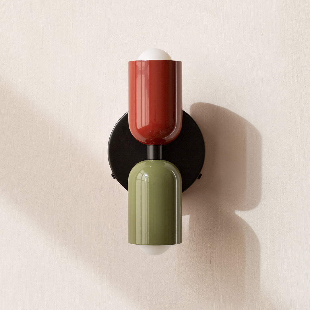 Vintage Dobbel-Hodet Vegglampe – Kreativ Design for Unik Atmosfære | Skanto