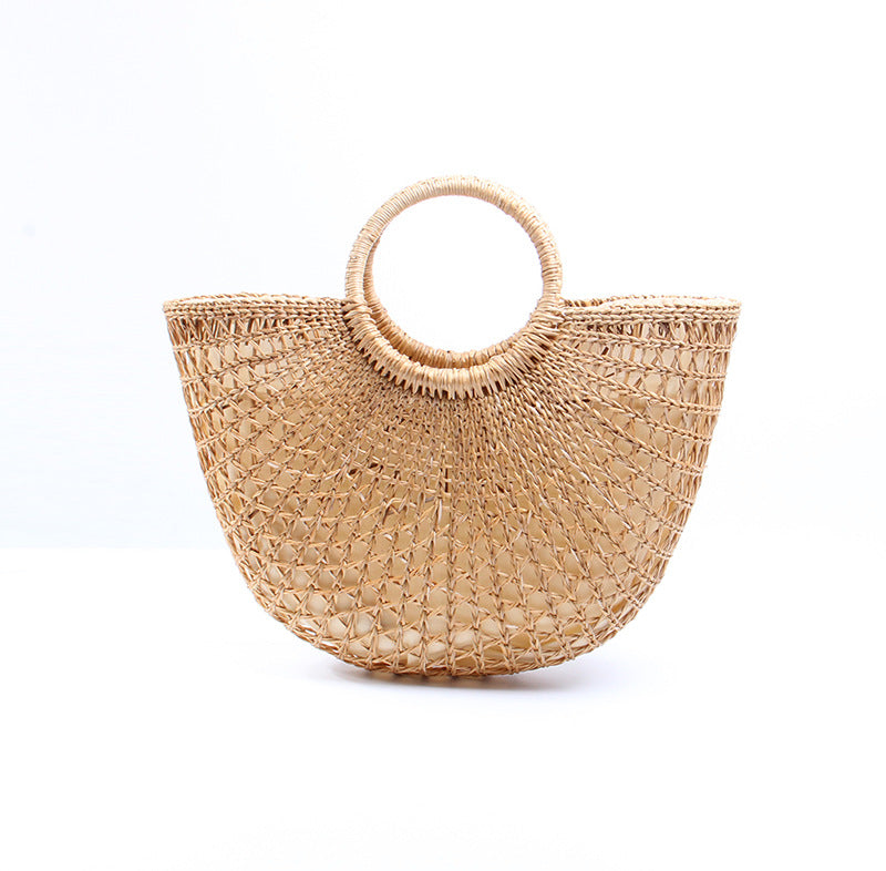 Elegant Handmade Basket Bag Skanto