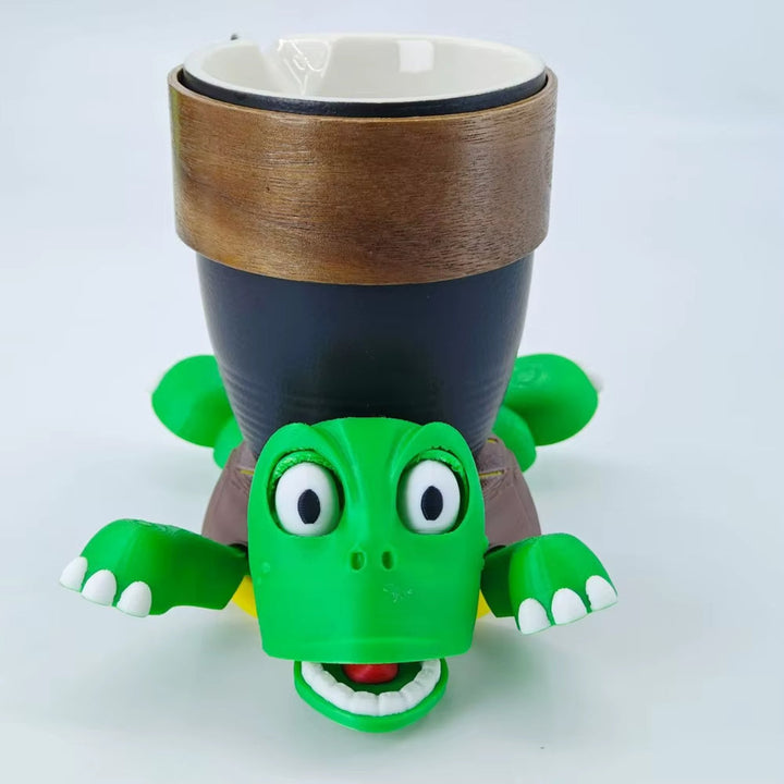 Skanto | Panicked Turtle Krus Holder Coaster