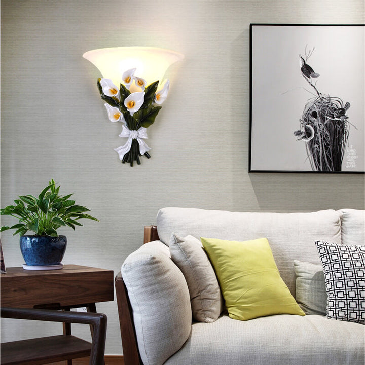 BloomLight - Botanisk Vegglampe med LED-belysning Skanto