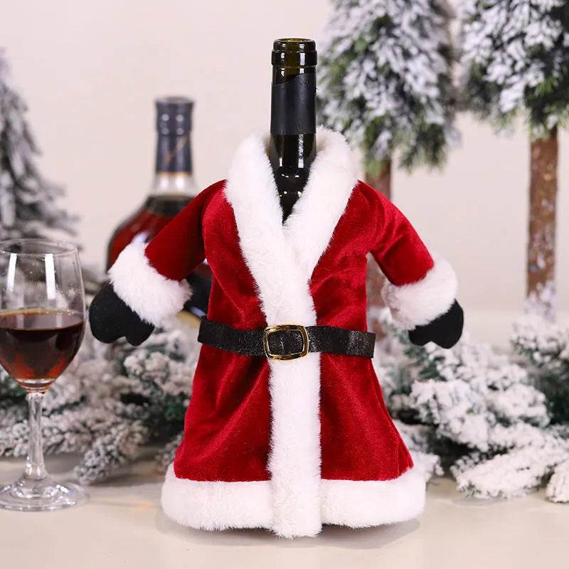 Skanto | Juledekorasjoner Julevinflaske Sokker