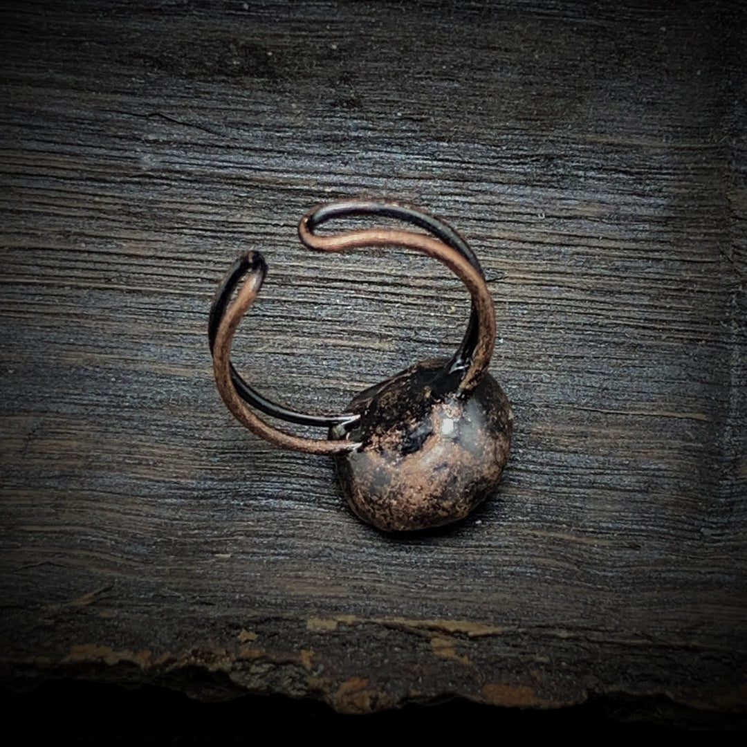 Skanto | Naturlig Ubehandlet Fødselsten Ring - Selina