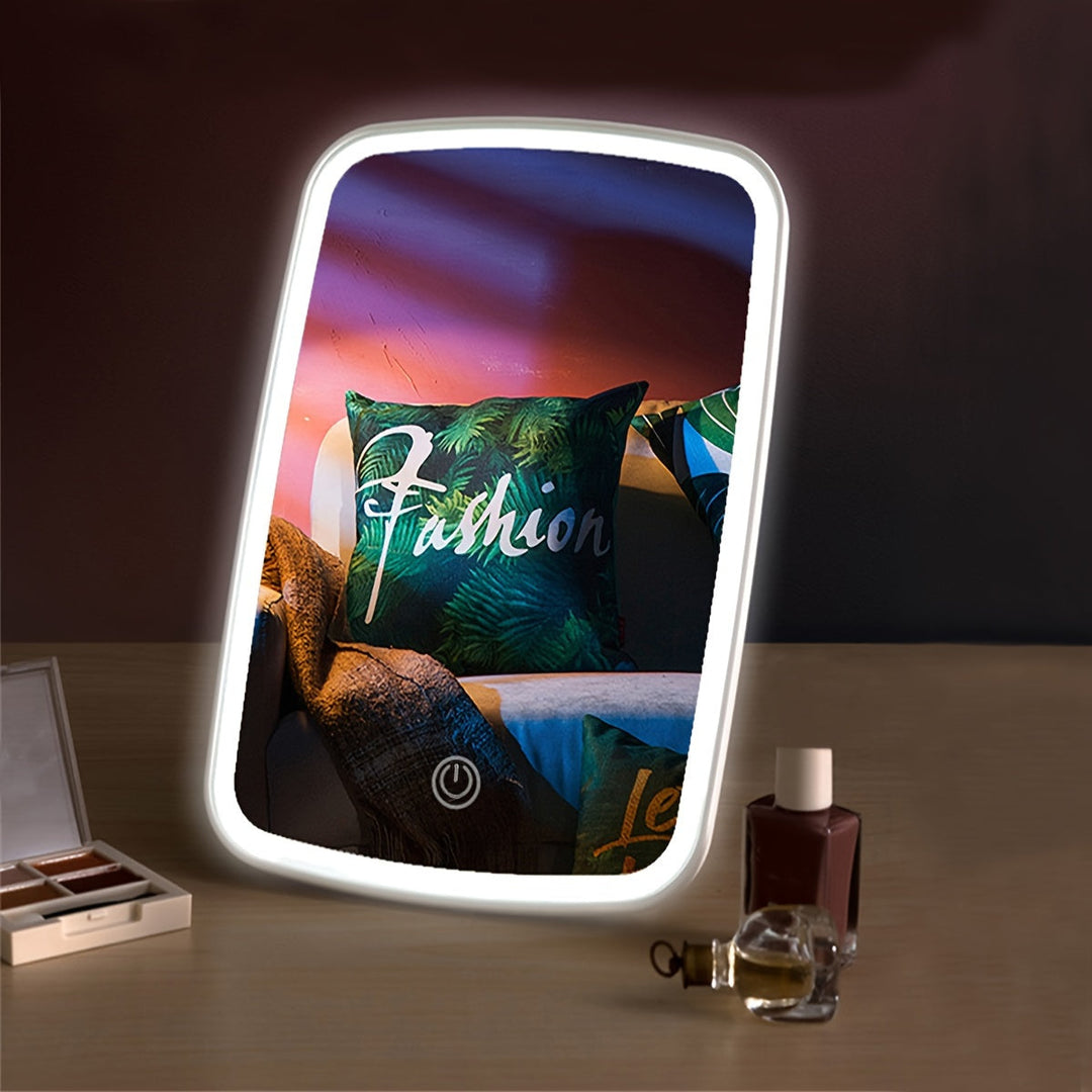 BloomMirror - Elegant LED Sminkespeil USB Lader Skanto