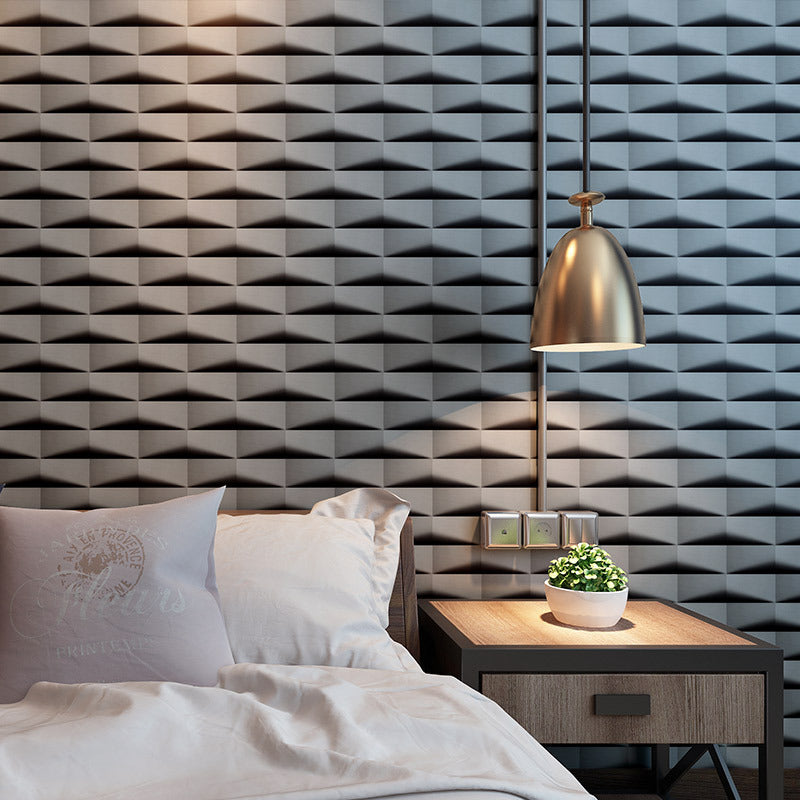 Norvo | 3d Visual Brick Wallpaper for Bedroom and Dining Room Unpasted 20.5" X 33' Fashion and Modern Wall Covering