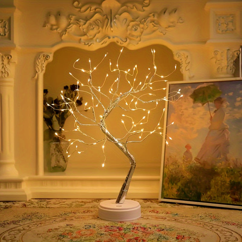 LuminaTree - Dekorativ LED Bonsai Bordlampe Skanto
