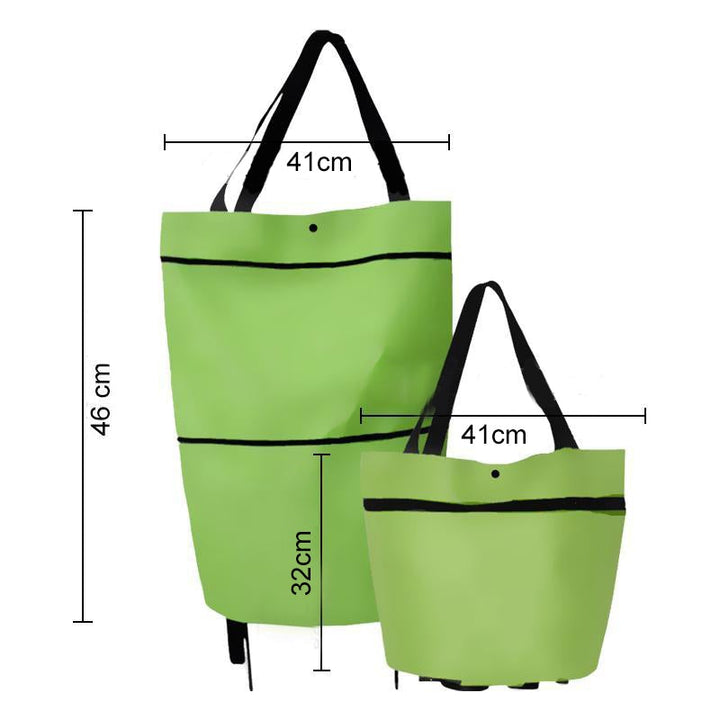 Skanto | Sammenleggbar handlebag med hjul