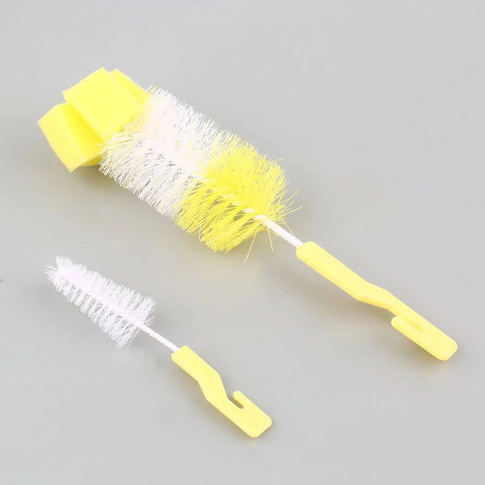 Norvo | Flaske Rengjøringssett for Babyer – Rengjøringsbørste for Flasker og Smokker