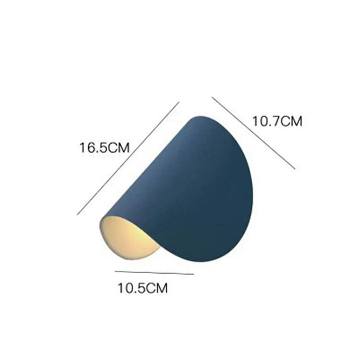 Skanto | Moderne Farget LED Vegglampe i Stilig Design