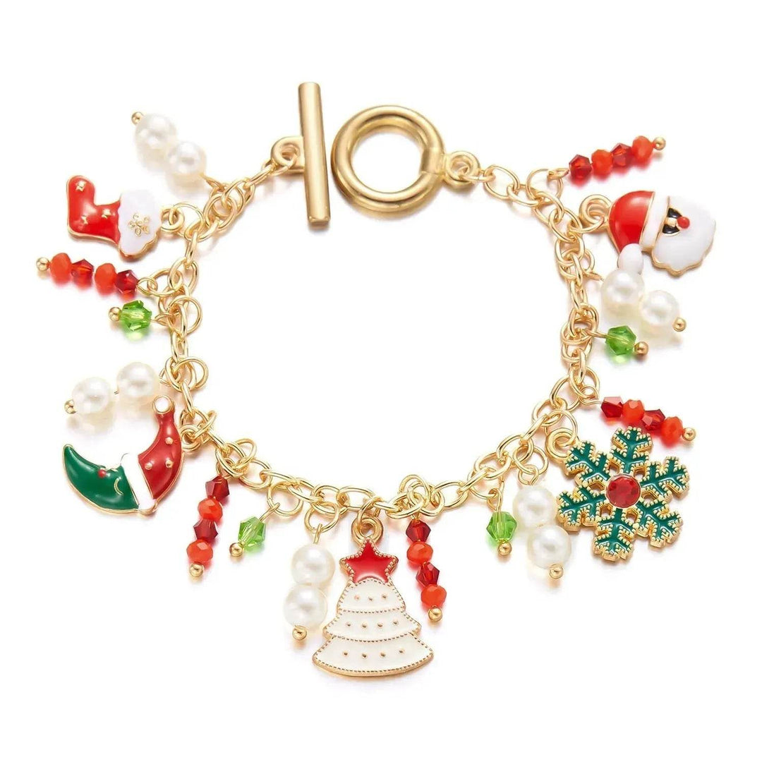 Skanto | Jule adventscharms armbånd Nøtteknekkeren Charm armbånd
