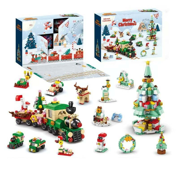 BuildJoy - Festlige Byggeklosser Adventskalender Skanto