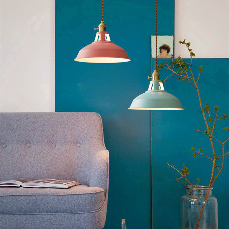 Skanto | Fargerik Dimbar Pendellampe Industriell Unik Stil