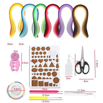 Skanto | DIY Papir Quilling Mal