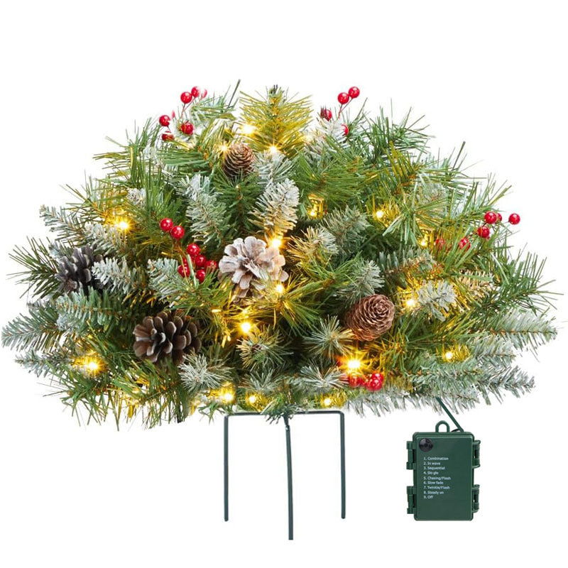 Skanto | Forhåndsbelyst kunstig juletre