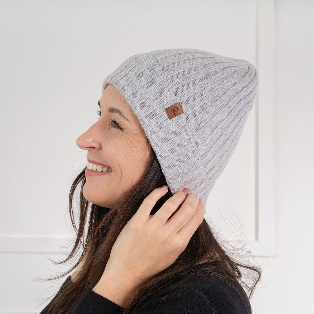 CozyMerino Beanie - Luksus Merinoullhatt for Damer Skanto