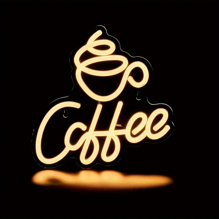 Skanto | Neon LED Kaffeskilt for Kjøkken eller Kafévegg