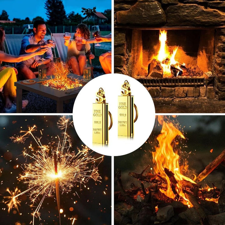 Skanto | Gullbar permanent lighter